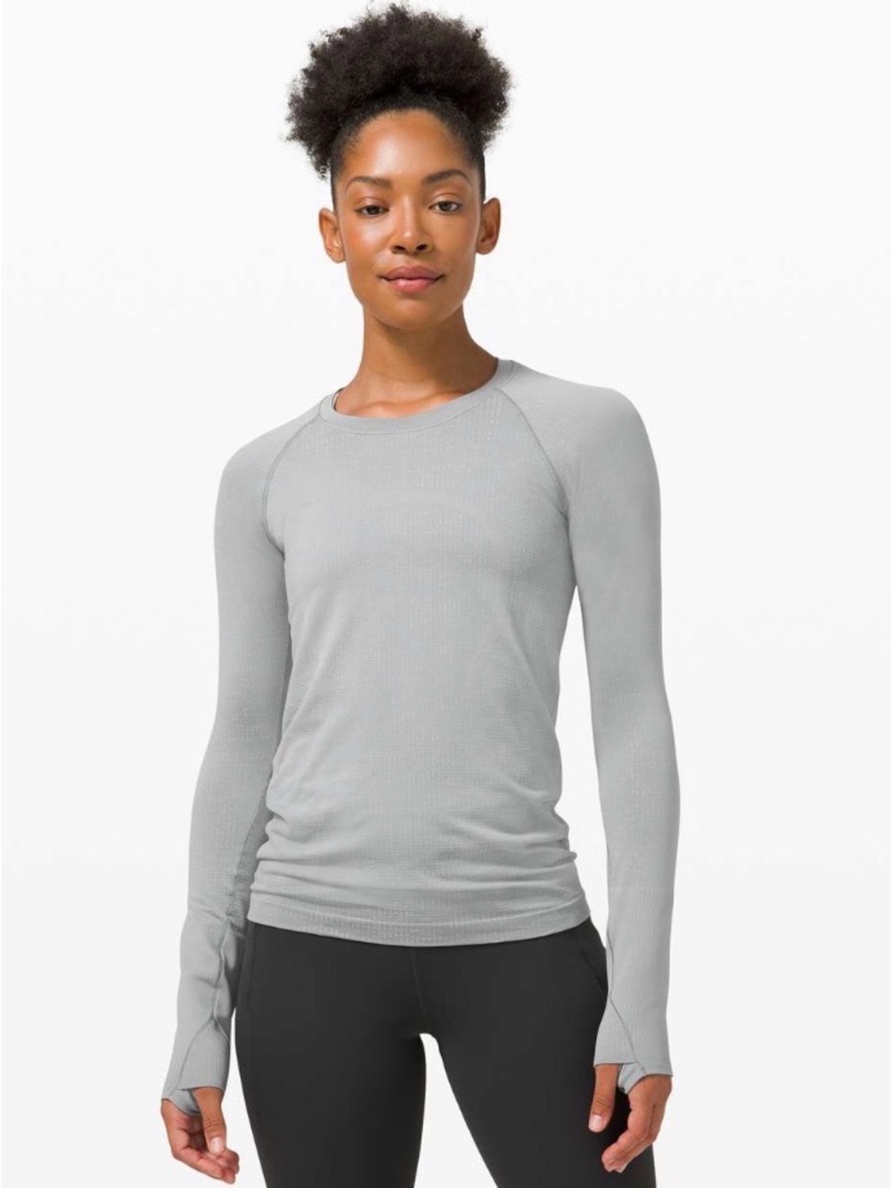 Lululemon✨Swiftly Tech Long Sleeve 2.0✨Rhino Grey